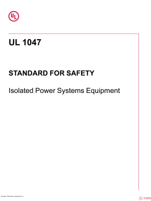 UL 1047 PDF UL 1047 PDF